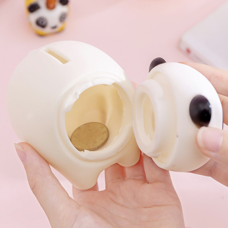 2024 Сладка малка касичка Касичка за пари Съхранение Детски играчки Домашен декор Панда Кутия за спестяване на пари за монети Детска касичка