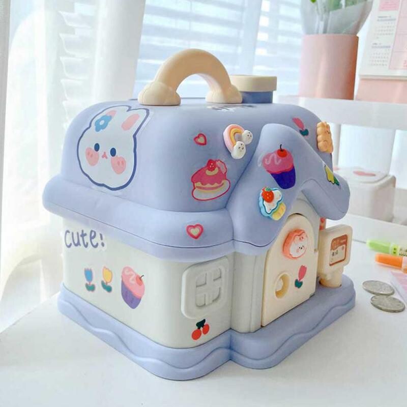 Safs for Money Saving Box Boxing Alcancias за деца Електронни касички за спестяване на пари Органайзер за спестявания Сейф Депозитна кутия