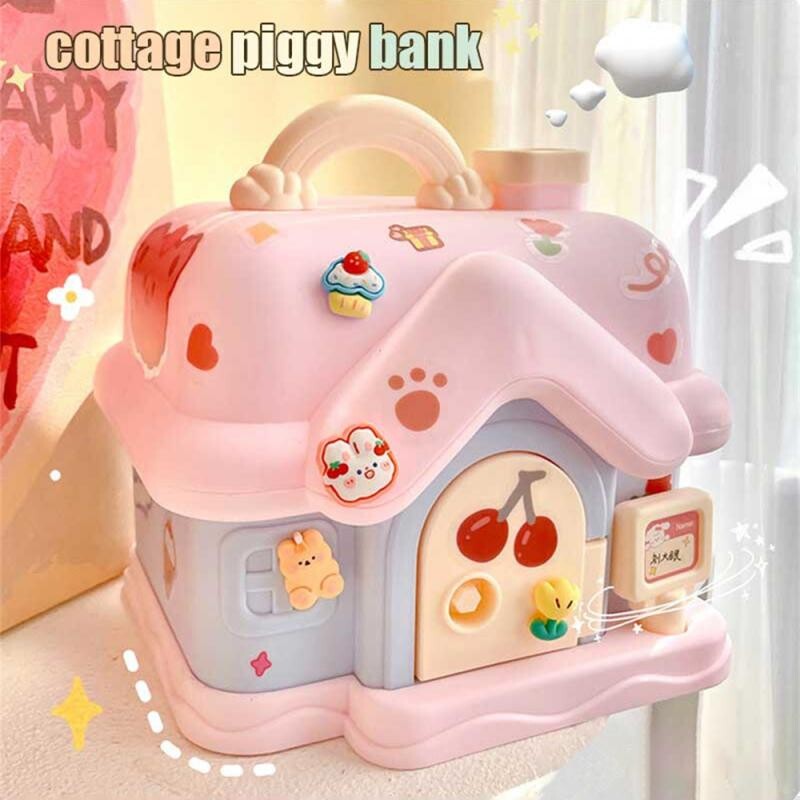 Safs for Money Saving Box Boxing Alcancias за деца Електронни касички за спестяване на пари Органайзер за спестявания Сейф Депозитна кутия