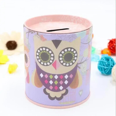 Potpuno nova metalna kasica prasica Kutija za novčiće Spremište za nakit Mini limeni poklon Slatki organizator Ušteda Dodaci za dom Dekoracija dnevne sobe