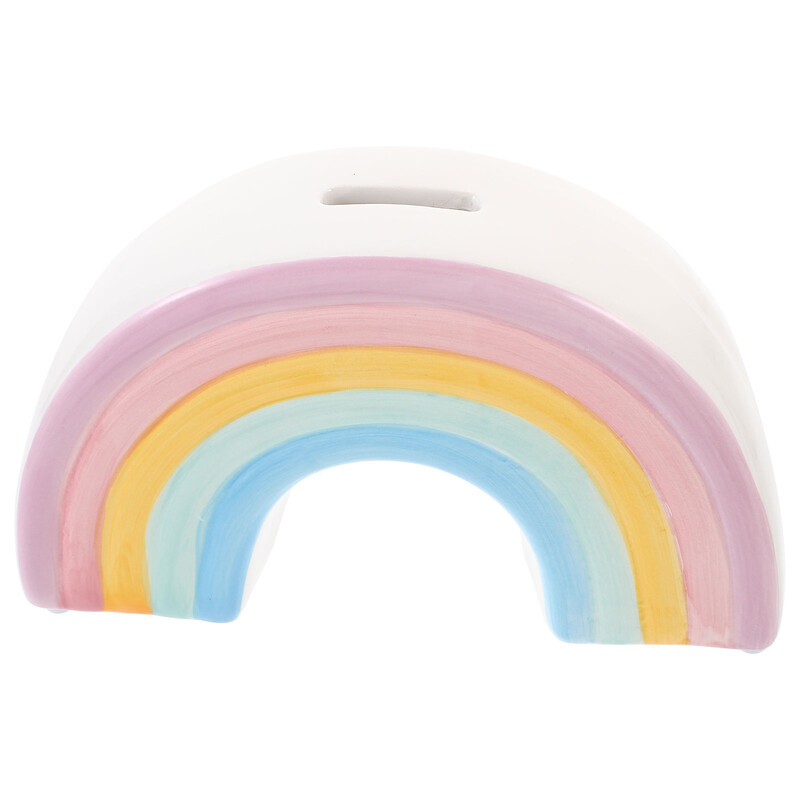 Rainbow Kasica prasica Djevojčica Malo dijete Igračke Lončić s novcem Crtić koji štedi oblik Keramika Dijete