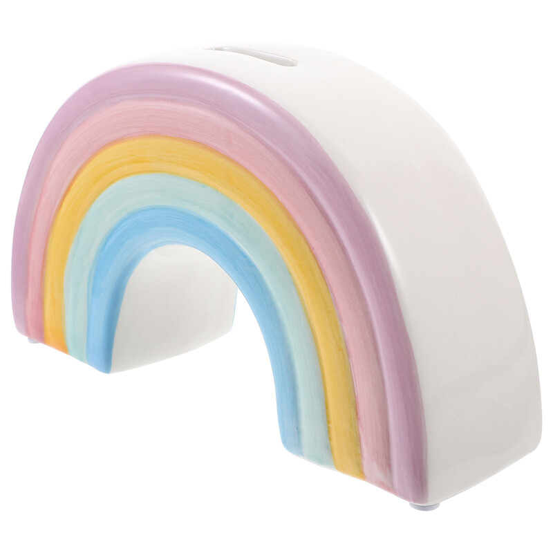 Rainbow Kasica prasica Djevojčica Malo dijete Igračke Lončić s novcem Crtić koji štedi oblik Keramika Dijete