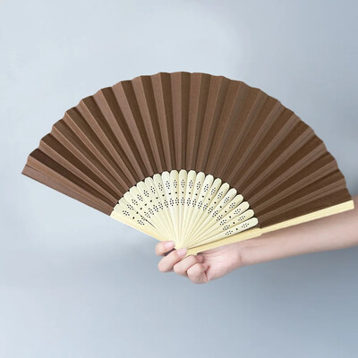 Vintage Hiina stiilis käeshoitav kokkupandav ventilaator Mitmevärviline bambusest lehvik Tantsuetenduse kohandatud rekvisiidid pulmapeo kodukaunistamiseks