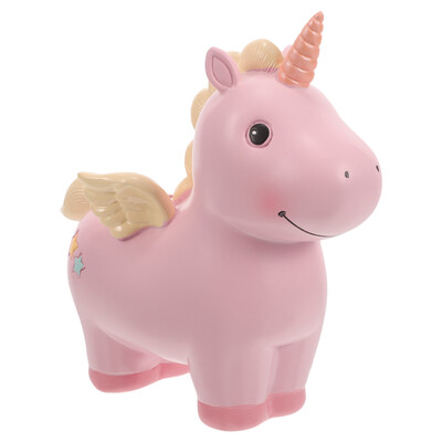 ToddMomy Rainbow cūciņa banka meitenes ar sveķu banku rotaļlieta bērnam naudas bankas monētu bankas dāvanas