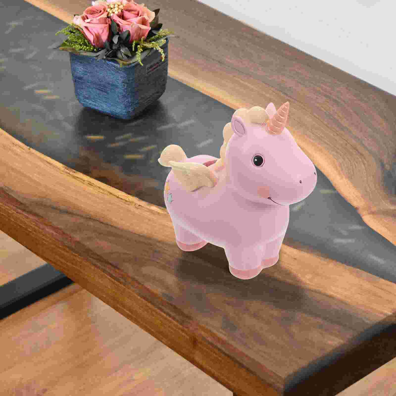 ToddMomy Rainbow cūciņa banka meitenes ar sveķu banku rotaļlieta bērnam naudas bankas monētu bankas dāvanas