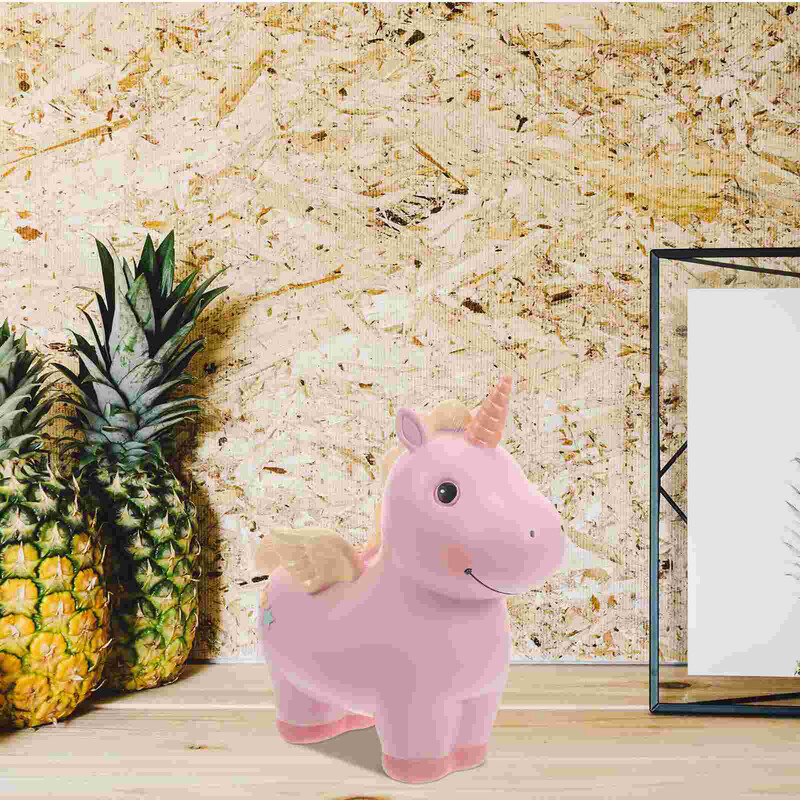 ToddMomy Rainbow cūciņa banka meitenes ar sveķu banku rotaļlieta bērnam naudas bankas monētu bankas dāvanas