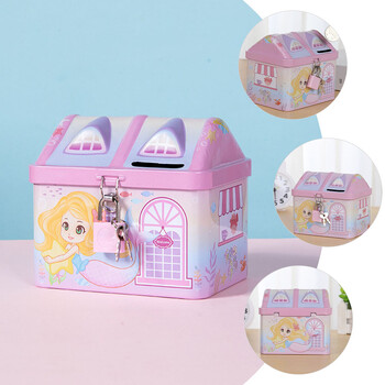 Toyandona Unicorn Piggy Bank Mermaid Girls Piggy Bank Toddler Desktop Στολίδι σε σχήμα Piggy Bank Δωμάτιο για κορίτσι παιχνίδι