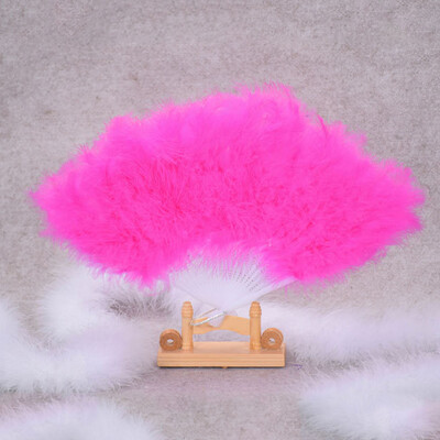 pahuljasti kostim od mekog perja, ručna sklopiva lepeza Ženska ženska zabava Kazališna kugla Lepeze za svatove Rekviziti veer ručne