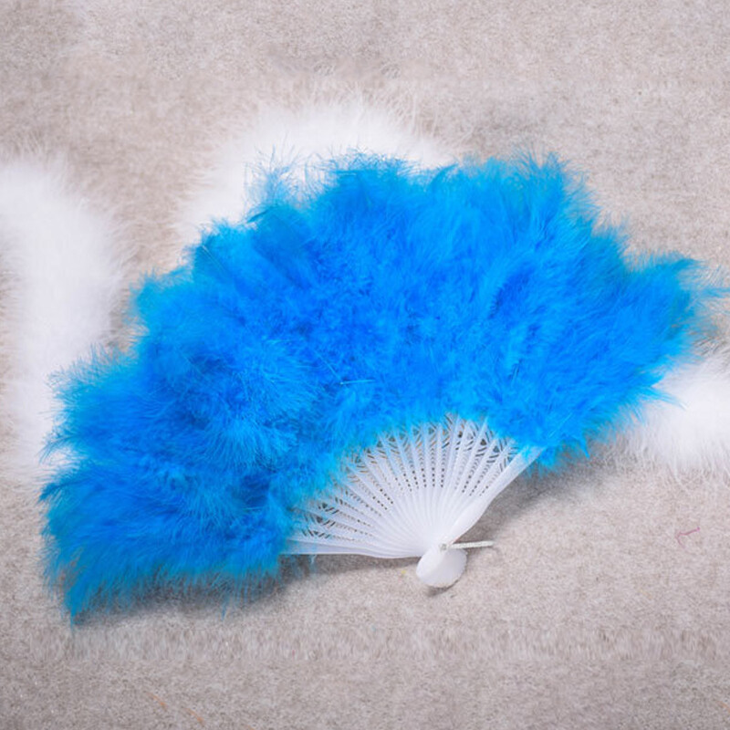 pahuljasti kostim od mekog perja, ručna sklopiva lepeza Ženska ženska zabava Kazališna kugla Lepeze za svatove Rekviziti veer ručne