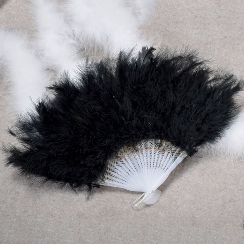 pahuljasti kostim od mekog perja, ručna sklopiva lepeza Ženska ženska zabava Kazališna kugla Lepeze za svatove Rekviziti veer ručne