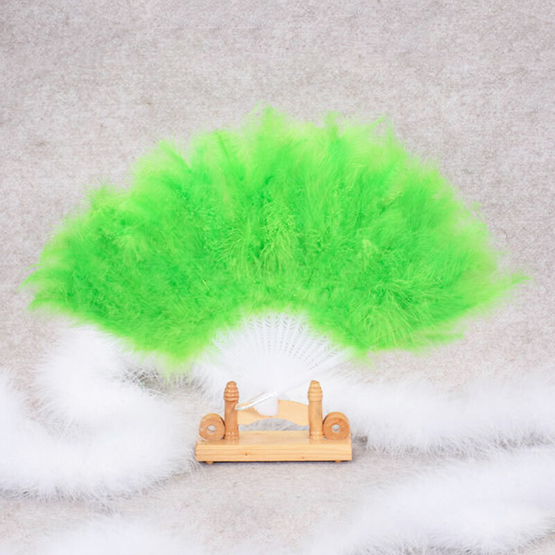pahuljasti kostim od mekog perja, ručna sklopiva lepeza Ženska ženska zabava Kazališna kugla Lepeze za svatove Rekviziti veer ručne