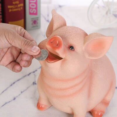 Miegamojo dervos Piggy Bank Vaikų Piggy Bank Mielas Piggy Bank Namų apyvokos dekoravimo amatai Dovanai