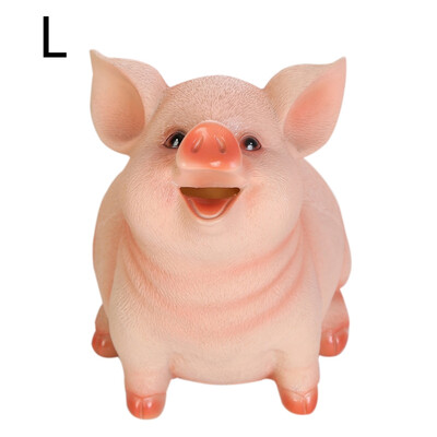 Kasica prasica od smole za spavaću sobu Dječja kasica prasica Slatka svinja Kasica prasica Kućni ukrasni obrt za poklon