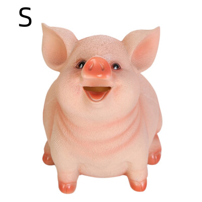 Kasica prasica od smole za spavaću sobu Dječja kasica prasica Slatka svinja Kasica prasica Kućni ukrasni obrt za poklon