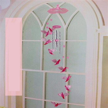 Creative Paper Crane Wind Chime Διακόσμηση πόρτας Χαριτωμένο δελφίνι φοιτητής Παιδικό δώρο γενεθλίων Υπνοδωμάτιο Δωμάτιο με μπαλκόνι