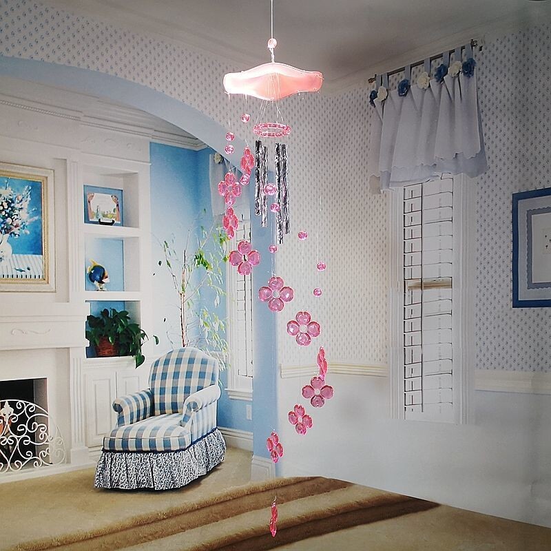 Kūrybinis popierinis kranas, vėjo skambučio pakabukas, durų apdaila Mielas delfinas, studentas, vaikų gimtadienio dovana, miegamasis su balkonu