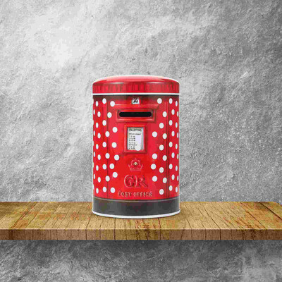 Pinigų dėžutės monetos Sausainių dėžutės Didelės banko metalinės santaupos stiklainis Didelis mielas kūrybinis seifas