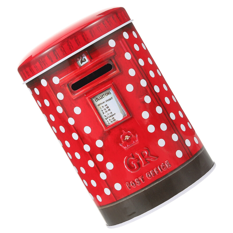 Pinigų dėžutės monetos Sausainių dėžutės Didelės banko metalinės santaupos stiklainis Didelis mielas kūrybinis seifas