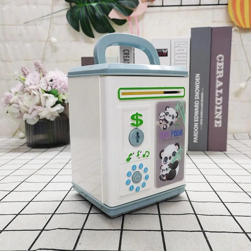 Elektroninės muzikos pardavimas bankomatų taupyklės vaikams Raktas atrakinti bankomato taupyklę Karštas bankomatas taupyklė