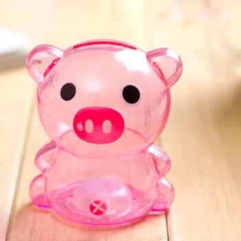 Διακόσμηση σπιτιού Τράπεζες δώρο Cartoon Bear Money Boxes Kid Student Κουμπαράς Διαφανές στυλ Εξοικονόμηση χρημάτων Ζώο Δώρο Πρωτοχρονιάς