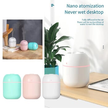 USB Aroma Diffuser Humidifier Sprayer Portable Home Appliance 220ml Electric Humidifier Desktop Home Fragrance Perfumes Perfumes