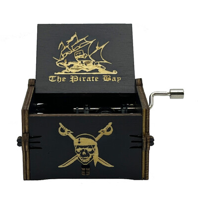 Uus loominguline puidust käsitsi vändatav muusikakast, must seeria muusika oktaavikast, puidust oktaavikast