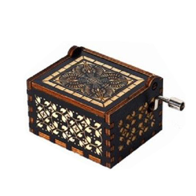 Creative Wooden Music Box Attack on Titan dzimšanas dienas dāvana Valentīndienas Ziemassvētku dāvanai