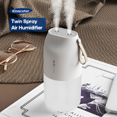 KINSCOTER Prijenosni ovlaživač zraka s dvostrukom maglom 300 ml raspršivač hladne magle 2000 mAh Automobilski pročišćivač zraka USB mini osvježivač zraka