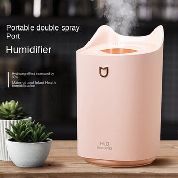 3000Ml Dual Jet Air Humidifier Μεγάλης χωρητικότητας Ατμοποιητής Ultrasonic Aroma Diffuser Cool Mist Maker Air Humificador Purifier