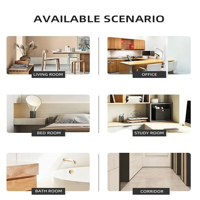 Difuzor eteričnog ulja bez vode Zidni utikač Difuzor aroma ulja Cool Mist Električni uređaj za mirise Pametna Bluetooth kontrola za dom