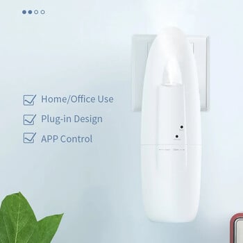 Smart Aroma Essential Oil Diffuser Bluetooth APP Control Plug-in Wall Scent Machine Aromatherapy Fresker Air for Home Office