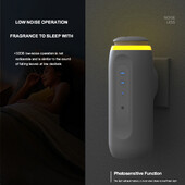 NAMSTE Prijenosni pametni difuzor Do 300 m³ pokrivenosti Priključni uljni difuzor za eterična ulja - Za dom i ured Niska buka 32 db