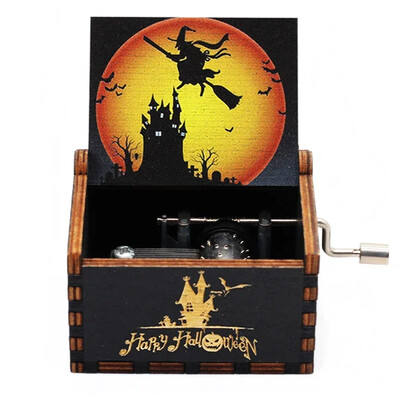 KUUM puidust animefiguurimuusika kast Kariibi piraadid Davy Jones Jack Sparrow loominguline sünnipäeva jõulupüha kingitus