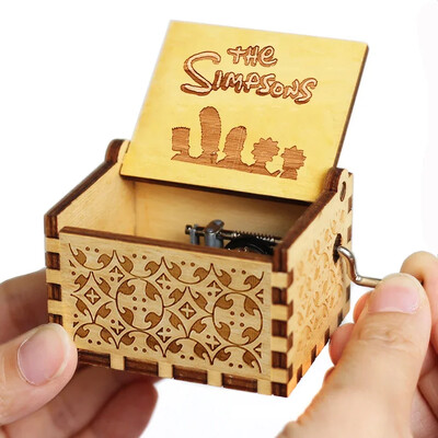 KUUM puidust animefiguurimuusika kast Kariibi piraadid Davy Jones Jack Sparrow loominguline sünnipäeva jõulupüha kingitus