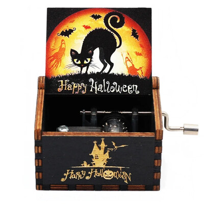 KUUM puidust animefiguurimuusika kast Kariibi piraadid Davy Jones Jack Sparrow loominguline sünnipäeva jõulupüha kingitus