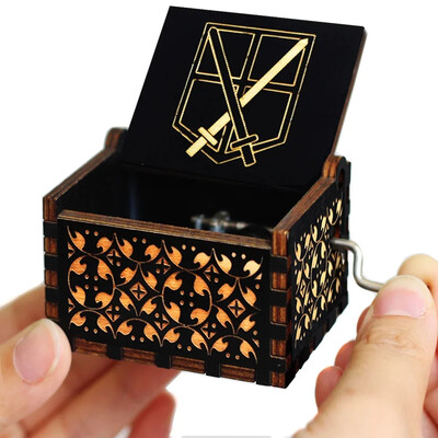 KUUM puidust animefiguurimuusika kast Kariibi piraadid Davy Jones Jack Sparrow loominguline sünnipäeva jõulupüha kingitus