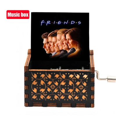 KUUM puidust animefiguurimuusika kast Kariibi piraadid Davy Jones Jack Sparrow loominguline sünnipäeva jõulupüha kingitus