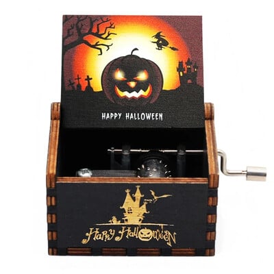 KUUM puidust animefiguurimuusika kast Kariibi piraadid Davy Jones Jack Sparrow loominguline sünnipäeva jõulupüha kingitus