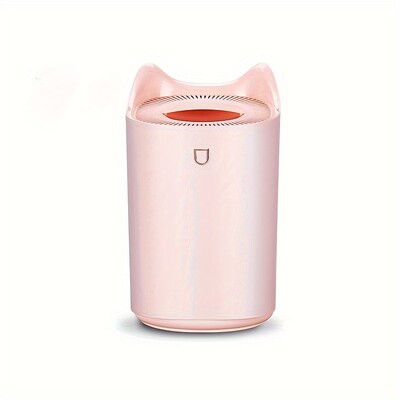 3,3 L lielas ietilpības dubultās sprauslas LED gaismas mitrinātājs ultraskaņas 3300 ml ēterisko eļļu difuzors H2o istabas gaisa mitrinātāji