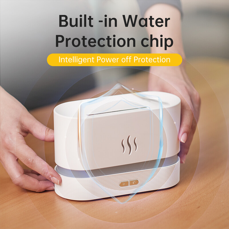 Vissko Aroma Difuzor Ovlaživač zraka Ultrazvučni Cool Mist Maker Fogger Led Essential Oil Lamp Lamp Difuzor