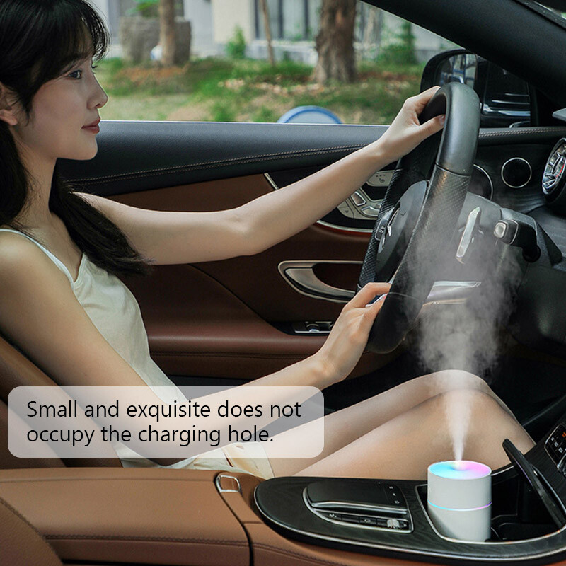 Šareni prijenosni ovlaživač zraka USB punjivi bežični kućni automobil Mini raspršivač zraka Aroma ovlaživač Difuzor eteričnog ulja