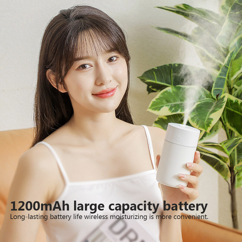 Šareni prijenosni ovlaživač zraka USB punjivi bežični kućni automobil Mini raspršivač zraka Aroma ovlaživač Difuzor eteričnog ulja