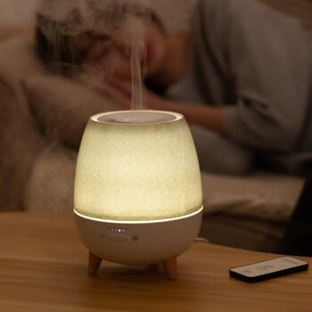 Electric Aroma Air Diffuser 300ml Aromatherapy Diffuser Essential Oil Remote Control Ultrasonic Mist Humidifier with Night Light