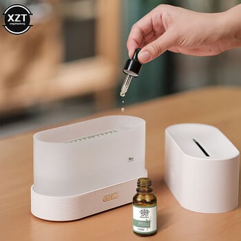 Flame Aromatherapy Diffuser Desk Top Home Essential Oil Aromatherapy Diffuser Αποσμητικό αέρα 180ml Aromatherapy Diffuser