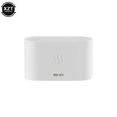 Пламък Ароматерапевтичен дифузер Настолен домашен Ароматерапевтичен дифузер с етерични масла Освежител за въздух 180 мл Ароматерапевтичен дифузер