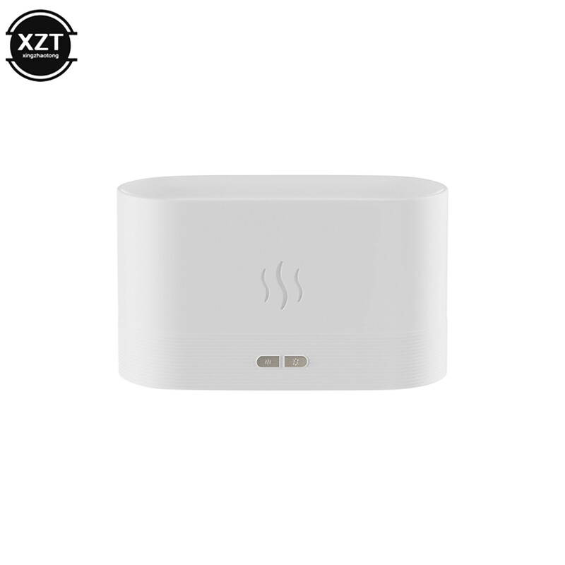 Пламък Ароматерапевтичен дифузер Настолен домашен Ароматерапевтичен дифузер с етерични масла Освежител за въздух 180 мл Ароматерапевтичен дифузер