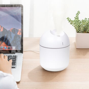 250ML Mini Air Humidifier Essential Oil Diffuser USB LED Lamp for Home Office Car Diffuser Aroma Diffuser Anion Mist Maker Car Purifier