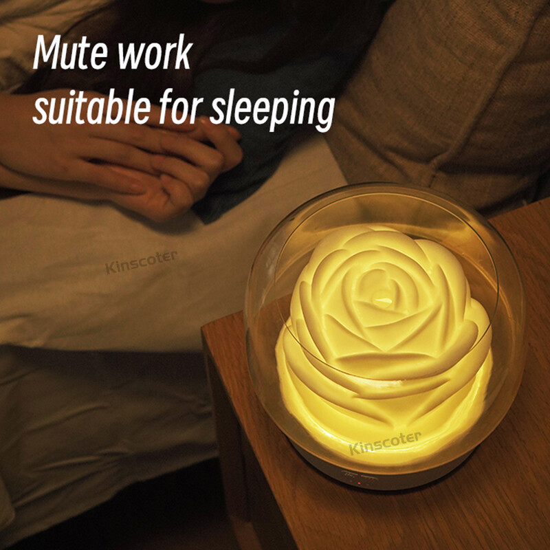 KINSCOTER 400 ml gėlių aromato difuzorius elektrinis rūko formavimo aparatas aromaterapinis eterinių aliejų oro drėkintuvas šventėms Dovana