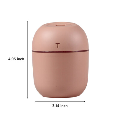 USB aromatinis difuzorius 220 ml mini eterinių aliejų difuzorius Nešiojamas tylus ultragarsinis oro drėkintuvas transporto priemonėms su LED lemputėmis