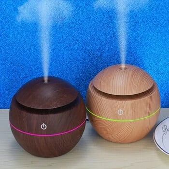 Home Wood Grain Air Humidifier Purifier Aroma Diffuser USB Ultrasonic Cool Mist Sprayer Essential Oil Fragrance Gifts